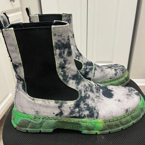 Viron 1997 “Neon Fog” Chelsea Boots, Size EU 47/U.S. 13